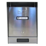 POSTALÁDA KÜLTÉRI ÁLLÓ INOX KÉTOLDALAS (22cm*30.5cm) SILMEC 10-009 Gyors szállítás