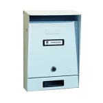 Biztonságos fizetés POSTALÁDA KÜLTÉRI ÁLLÓ FEHÉR EGYOLD.(22cm*32cm)FELNY. SILMEC 10-201.01