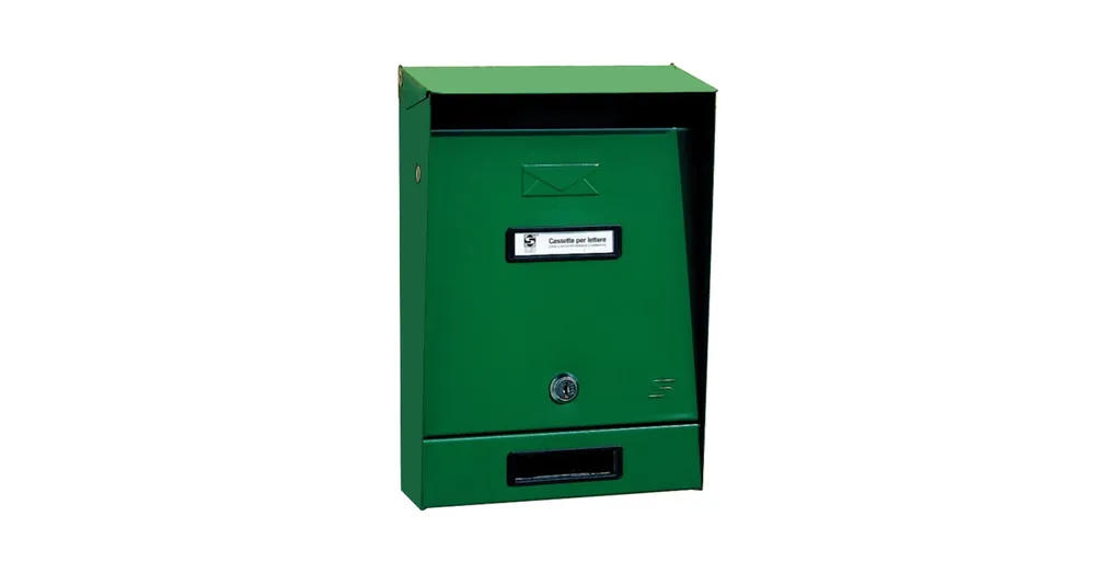 POSTALÁDA KÜLTÉRI ÁLLÓ ZÖLD EGYOLD.(22cm*32cm)FELNY. SILMEC 10-201.22 Vedd meg most