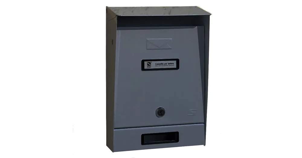 Legnépszerűbb POSTALÁDA KÜLTÉRI ÁLLÓ SZÜRKE EGYOLD(22cm*32cm)FELNY. SILMEC 10-201.84