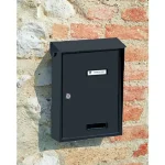 Bestseller POSTALÁDA KÜLTÉRI ÁLLÓ EGYOLD. ANTIK EZÜST (27,5cm*38,5cm) SILMEC 10-215.07