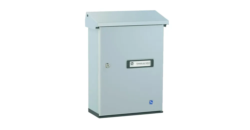 POSTALÁDA KÜLTÉRI ÁLLÓ SZÜRKE EGYOLDALAS(30cm*44,5cm) SILMEC 10-317.72 Korlátozott ajánlat