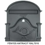 POSTALÁDA KÜLTÉRI ALU 30*33*7 F.ANTRACIT KÉTOLDALAS KÜRTÖS MAGYAR-VICA 330 Bestseller