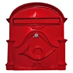 Vásárlói kedvenc POSTALÁDA KÜLTÉRI ALU 30*33*7 PIROS KÉTOLDALAS KÜRTÖS MAGYAR-VICA 330