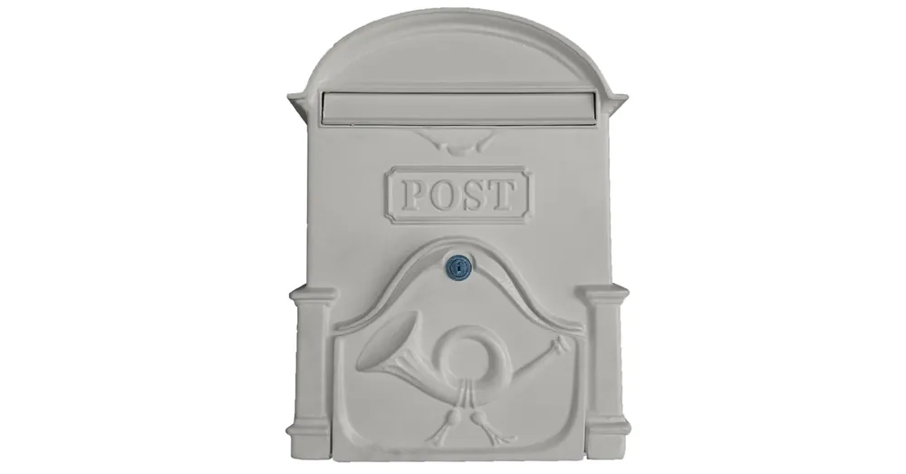 Bestseller POSTALÁDA KÜLTÉRI ALU 30*40*7 FEHÉR KÉTOLDALAS KÜRTÖS MAGYAR-VICA 400