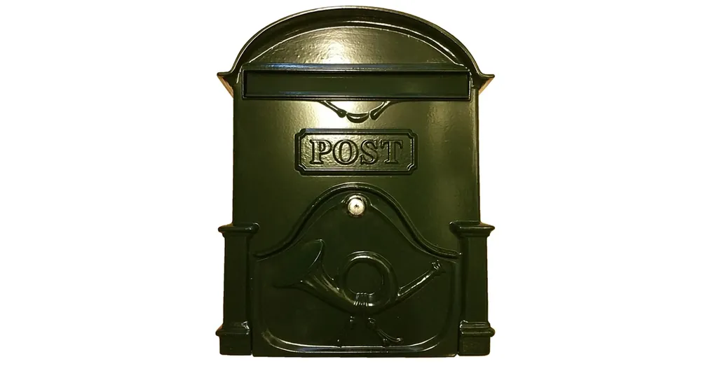Kedvezmény POSTALÁDA KÜLTÉRI ALU 30*40*10 ZÖLD KÉTOLDALAS KÜRTÖS MAGYAR-VICA 400EXTRA XL