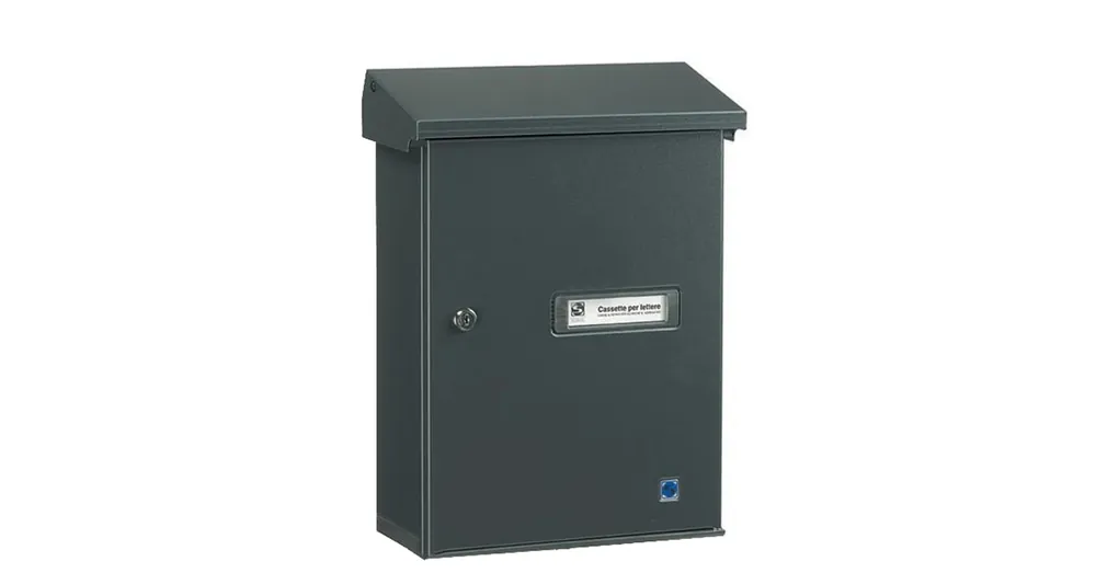 Árengedmény POSTALÁDA KÜLTÉRI ÁLLÓ SZÜRKE EGYOL.(30cm*44,5cm) SILMEC 10-517.81