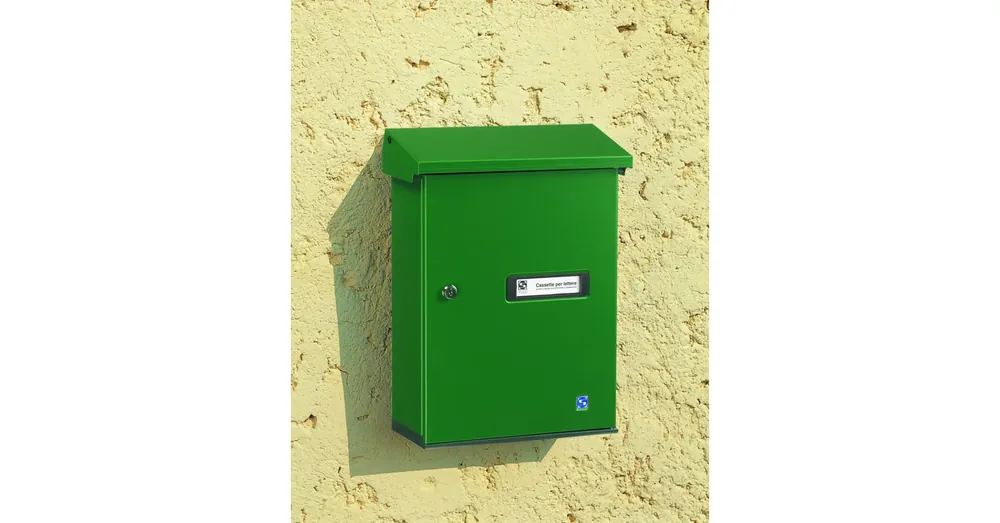 Korlátozott ajánlat POSTALÁDA KÜLTÉRI ÁLLÓ ZÖLD EGYOLDALAS (30cm*44,5cm) SILMEC 10-517.83