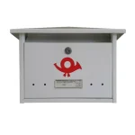 Exkluzív ajánlat POSTALÁDA KÜLTÉRI ALPESI 1-ES FEHÉR (31cm*23cm) HG.LEMEZ MAGYAR