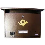 Kedvezmény POSTALÁDA KÜLTÉRI ALPESI 2-ES BRONZ (35cm*27cm) HG.LEMEZ MAGYAR