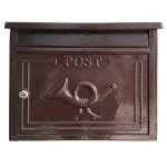 POSTALÁDA ALPIN BEÉPÍTHETŐ ANTIK-BRONZ EGYOLDALAS MAGYAR Ajánlat