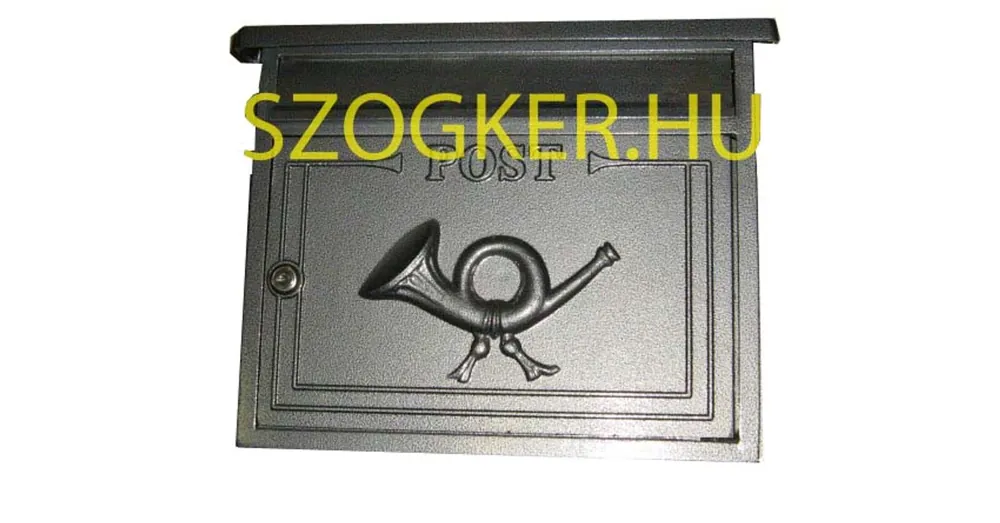 Utolsó esély POSTALÁDA ALPIN KÜLTÉRI ANTIK-EZÜST EGYOLDALAS MAGYAR