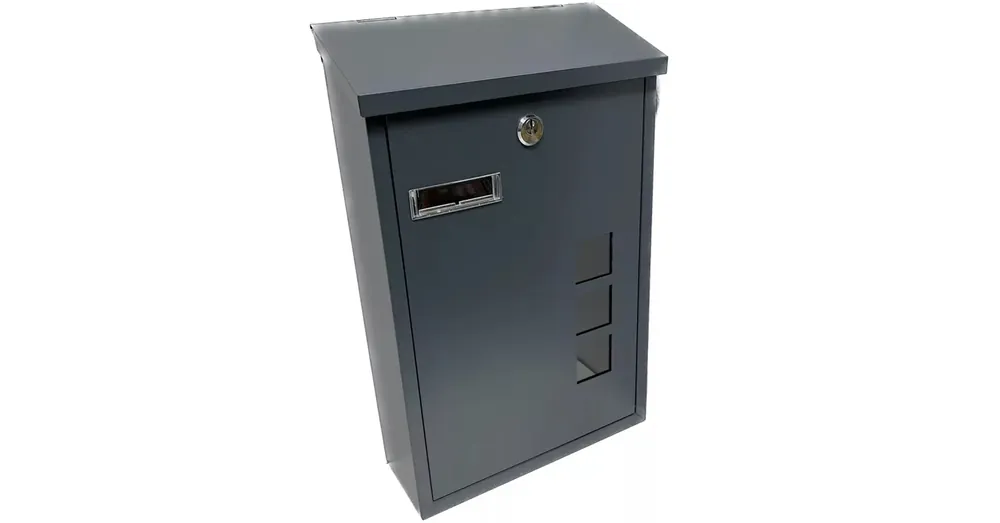 Árengedmény POSTALÁDA KÜLTÉRI 40*12*27cm ANTRACIT IMPORT ARAM MB038