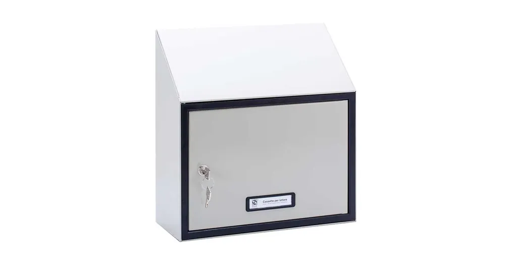 POSTALÁDA BELTÉRI KÉTOLDALAS VIL.SZÜRKE 325*235/350*125mm SILMEC 10-299.05 Szezonális akció