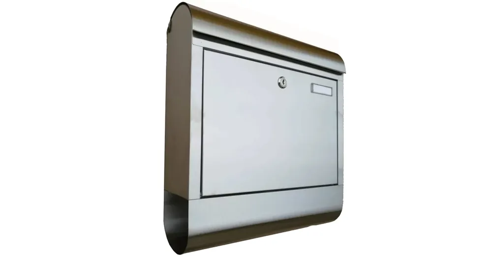 Végkiárusítás POSTALÁDA KÜLTÉRI ÁLLÓ INOX ÚJSÁGTARTÓVAL IMPORT F00256-65 MB003