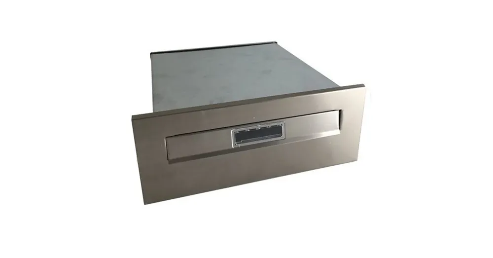 Biztonságos vásárlás POSTALÁDA BEÉPÍTHETŐ ÁLLÍTHATÓ INOX KÉTOLDALAS 12*32/26-48cm MAGYAR-SÓLYOM