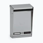 Expressz kézbesítés POSTALÁDA KÜLTÉRI ÁLLÓ INOX EGYOLDALAS (25cm*39cm)FELNYIT. SILMEC 10-012