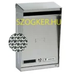 POSTALÁDA KÜLTÉRI ÁLLÓ INOX KÉTOLDALAS (25cm*39cm)FELNYIT. SILMEC 10-012.25 Újdonság