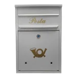 Olcsóbb POSTALÁDA KÜLTÉRI ÁLLÓ A/4 PRIMO FEHÉR LENYÍLÓ SZÖGLETES MAGYAR
