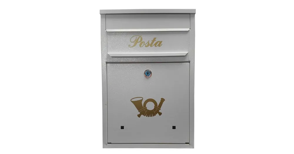 Olcsóbb POSTALÁDA KÜLTÉRI ÁLLÓ A/4 PRIMO FEHÉR LENYÍLÓ SZÖGLETES MAGYAR