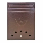 Szuper ajánlat POSTALÁDA KÜLTÉRI ÁLLÓ ANTIK-BRONZ SZÖGL.KÉTOLDALAS GÓLIÁT 27cm*40cm*10cm