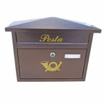 POSTALÁDA KÜLTÉRI FEKVŐ ANTIK-BRONZ EXTRA KÉTOLDALAS APOLLO Legjobb ár