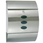 POSTALÁDA KÜLTÉRI ÍVES INOX ÚJSÁGTARTÓVAL IMPORT P00039-64 Olcsó