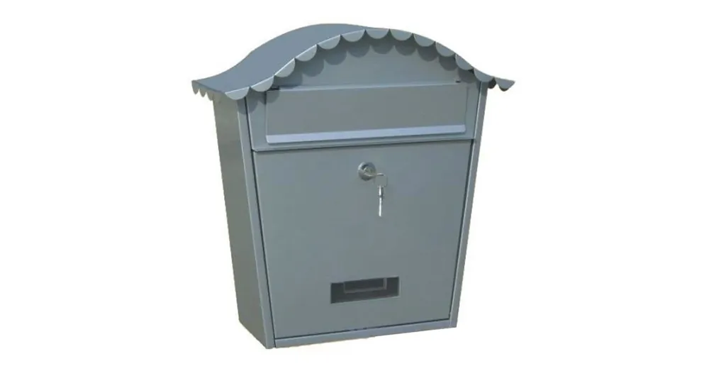 Ajánlat POSTALÁDA KÜLTÉRI ANTRACIT ESŐTETŐS EGYOLD. 360*370*140mm MAGYAR SÁBA TX0091