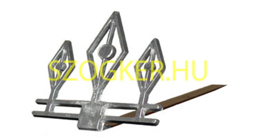 HÓFOGÓ PALÁHOZ 28cm EGYENES-LAPOS KIV. FEST.SZÁR MAGYAR Akció