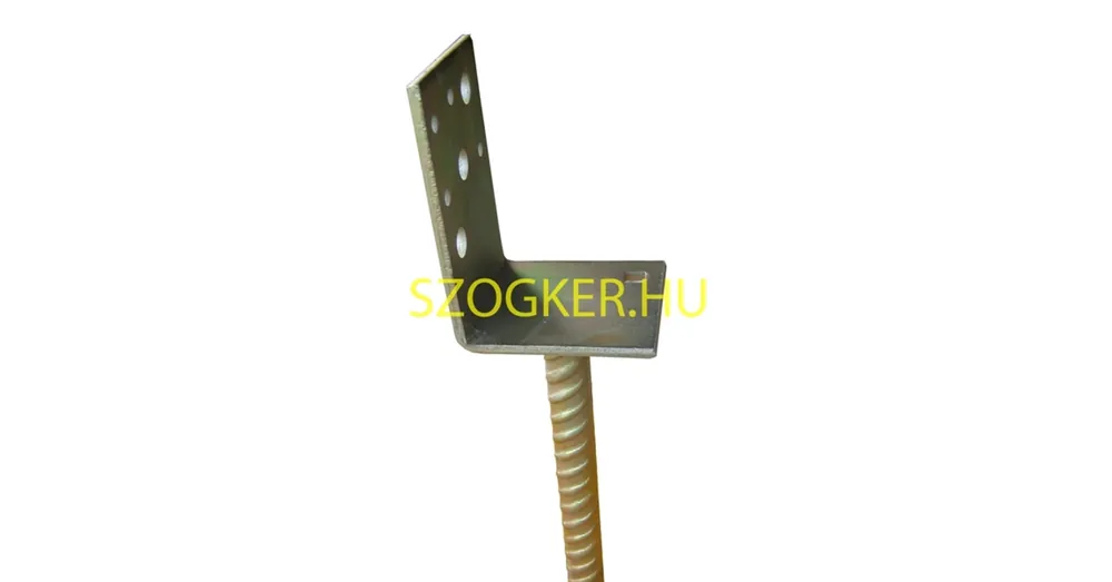 Prémium OSZLOPTARTÓ BETONOZHATÓ L FIX 80*80*100*4 SHG. PEMOR