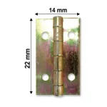 CSUKLÓSPÁNT NORMÁLSZÉLES 22mm SÁRGAHORG.-HG. 22x13,5 NYITOTT MAGYAR 231 Biztonságos fizetés