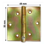 CSUKLÓSPÁNT NORMÁLSZÉLES 050mm SÁRGAHORG. 50x50mm NYITOTT MAGYAR 234 Azonnal elérhető