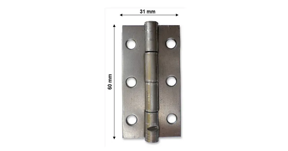Azonnali szállítás CSUKLÓSPÁNT KESKENY 060mm NATÚR 60x30mm NYITOTT MAGYAR 202