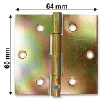 CSUKLÓSPÁNT NORMÁLSZÉLES 060mm SÁRGAHORG. 60x60 NYITOTT MAGYAR 235 Vedd meg most