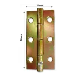 CSUKLÓSPÁNT KESKENY 070mm SÁRGAHORG. 70x40 NYITOTT MAGYAR 213 Ne maradj le