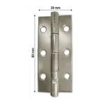 CSUKLÓSPÁNT KESKENY 080mm NATÚR 80x40 NYITOTT MAGYAR 204 Rendeld meg most