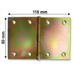 CSUKLÓSPÁNT EXTRA SZÉLES 080mm SÁRGAHORG. 80x120mm NYITOTT MAGYAR 254 Legjobb ár