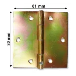 CSUKLÓSPÁNT NORMÁLSZÉLES 080mm SÁRGAHORG. 80x80 NYITOTT MAGYAR 237 Legjobb ár