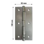 Utolsó esély CSUKLÓSPÁNT KESKENY 100mm NATÚR 100x50 NYITOTT MAGYAR 205