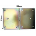 CSUKLÓSPÁNT EXTRA SZÉLES 120mm SÁRGAHORG. 120x180mm NYITOTT MAGYAR 256 Bestseller