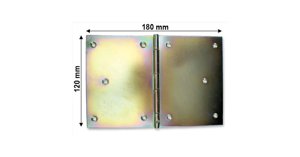 CSUKLÓSPÁNT EXTRA SZÉLES 120mm SÁRGAHORG. 120x180mm NYITOTT MAGYAR 256 Bestseller