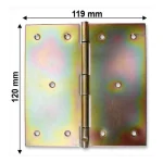 CSUKLÓSPÁNT NORMÁLSZÉLES 120mm SÁRGAHORG. 120x120 NYITOTT MAGYAR 239 Nézd meg most