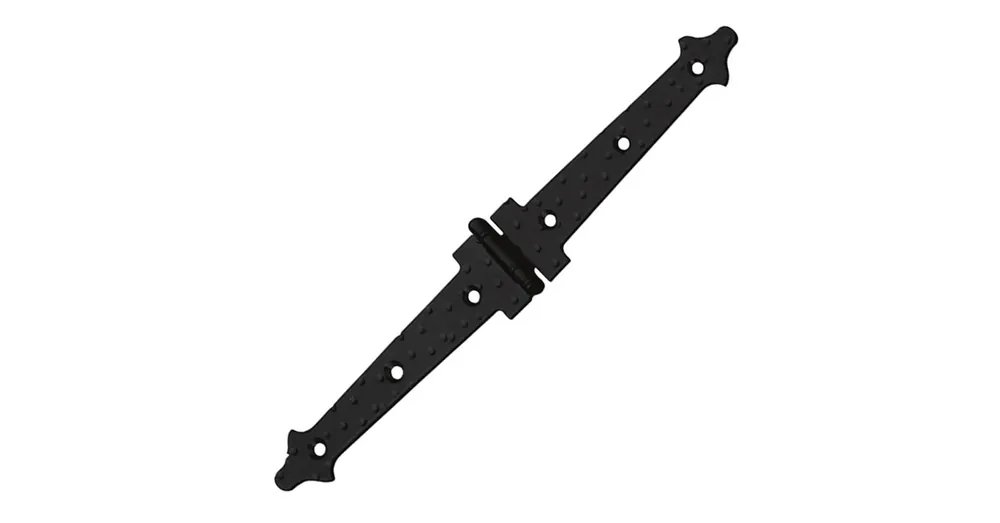 Kedvezményes ár AMIG 552/12626 LÁDAPÁNT DÍSZES 180*22,5*1,5mm FEKETE KOVÁCSOLT VAS JELLEGŰ