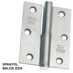 Expressz szállítás AJTÓPÁNT SZÖGLETES 90*65*2,5mm INOX BAL/IZDA MHA 477