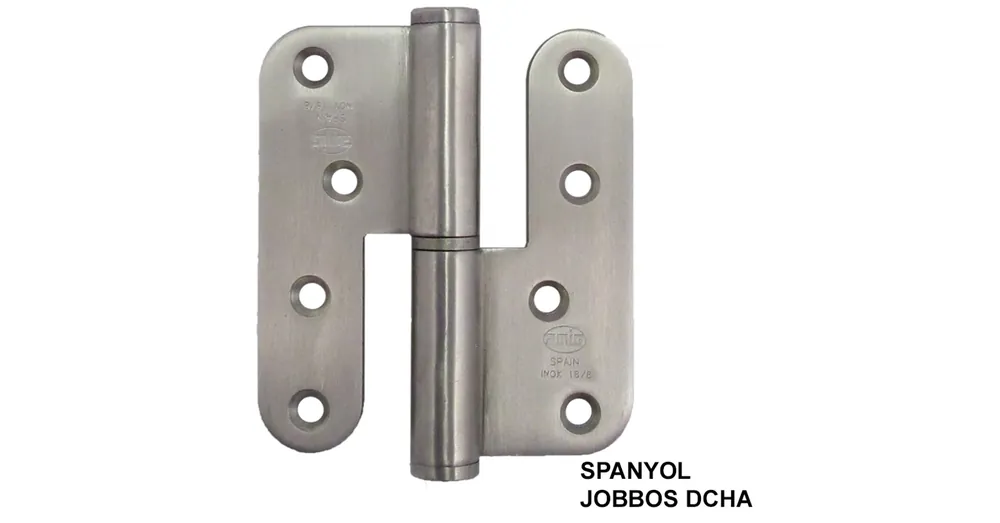 Expressz kézbesítés AJTÓPÁNT KEREKÍTETT 100*88*3mm INOX JOBB/DCHA MAGYAR BAL MHA 478EGYEDI