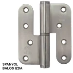AJTÓPÁNT KEREKÍTETT 100*88*3mm INOX BAL/IZDA MAGYAR JOBB MHA 478EGYEDI Vedd meg most