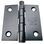 AJTÓZSANÉR 90*90mm INOX FEKETE SZÖGLETES SIMA VAST 2mm MHA 479 INOX FEKETE Outlet