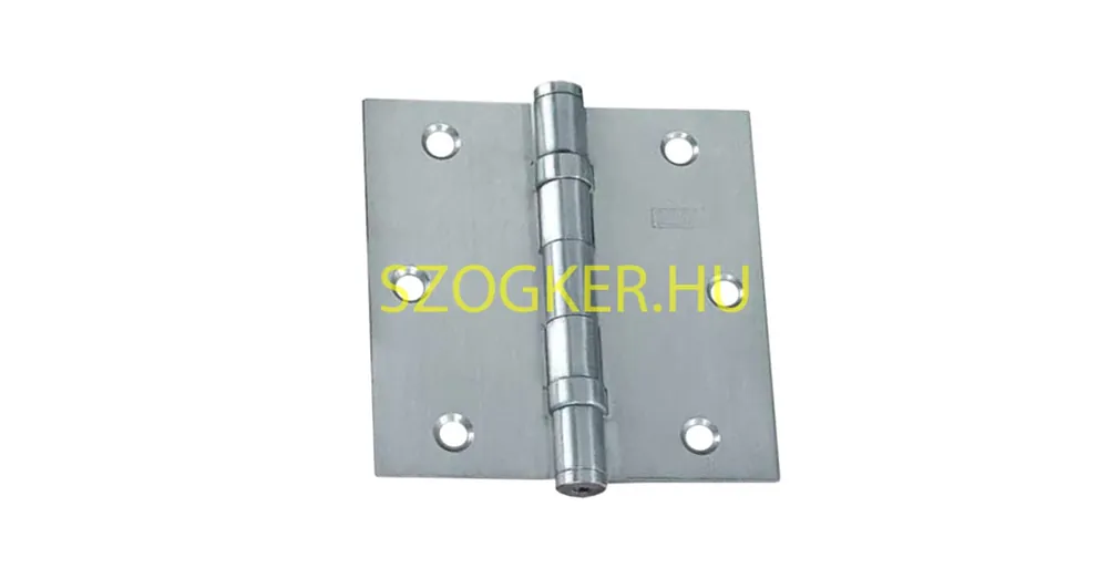 Akció AJTÓZSANÉR 75*75mm INOX SZÖGL.-CSAPÁGYAS VAST 2.0mm MHA 480 3coll*3coll