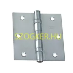 AJTÓZSANÉR 100*100mm INOX SZÖGLETES-CSAPÁGYAS VAST 2.5mm MHA 480 4coll*4coll Expressz szállítás