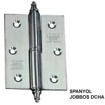 Vedd meg most DIÓPÁNT AJT.BÚT. 60*40mm INOX SZÖGLETES-DÍSZES JOBB/DCHA MHA 495